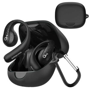 TOORQR For Anker Soundcore AeroFit Pro P[X Jo[ Soundcore AeroFit ProVRf P[X یJo[ h ho h~ LYh~ Sʕی y Jrit(ubN)