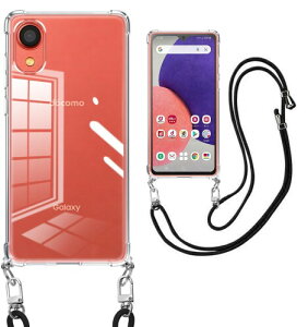 weiaoluo �P�[�X Galaxy A22 5G �N���A �p�� �V�����_�[ �ϏՌ� tpu SC-56B �J�o�[ ���|�� ��|�� ��|�� �M�����N�V�[A22 �X�}�z�P�[�X ���� �X�g���b�v�t�� �΂߂��� �D��X�g���b�v�t�� ���߉\