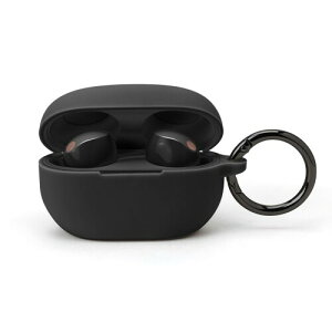 Premium Style WF-1000XM5�p �V���R���P�[�X (�u���b�N) PG-XM5SC01BK