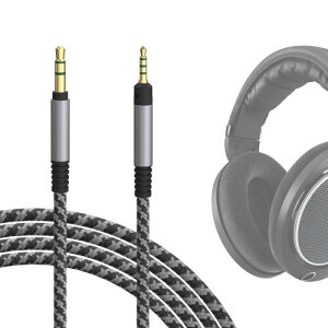Geekria P[u iCґg ݊ I[fBIR[h[nCU[ Sennheiser HD620S, HD599SE, HD599, HD598, HD598SE, HD560S, HD598SR, HD400Pro, HD579, HD569 wbhzP[uA2.5mm ɓK 3.0m