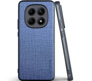 Aioria �݊��� �P�[�X for Xiaomi Redmi Note 15 5G ���n�p�^�[�����U�[�����ɕی쏃�F�X�}�z�P�[�X (Blue, For Redmi Note 15 5G)