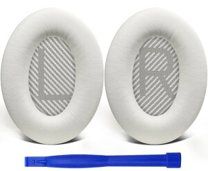 SoloWIT �C���[�p�b�h �C���[�N�b�V���� Bose QuietComfort 35 & 35ii (QC35 & QC35ii) �p �w�b�h�z�� �p�b�h �_��ǂ� �V�[�v�X�L�� �m�C�Y�A�C�\���[�V���� ���� �����p�b�h (���邢�z���C�g)