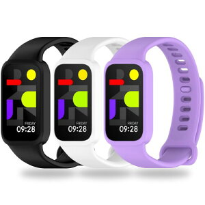 (BABEJIA) 3���� Xiaomi Smart Band 9 Active �����p�o���h�A�_�炩�����ɗD�����f�ށA���߉\�A�����ȒP�A�ʋC���E�h���E�h��