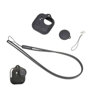 TVETE For Insta360 GO ultra �P�[�X Insta360 GO Ultra �V���R���P�[�X �ϏՌ� �h�o �A�N�V�����J���� �ی�J�o�[ ����~�� �[�d�Ή� 360�x�ی� �V���R���P�[�X �L�Y�h�~ �X���� Insta360 GO Ultra �ی�P�[