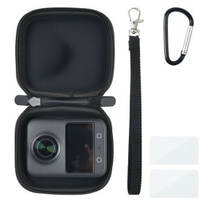 UTEBIT For DJI OSMO 360 ���[�P�[�X ���^ 10.5*9.5*6cm �h�� �ϏՌ� �h�o �ی�P�[�X �J���r�i&�X�g���b�v�t�� �g�ѕ֗� �J�����A�N�Z�T���[���[