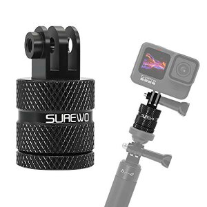 A~jE 1/4 C` 20 J }EgA360 x]Or}Eg A_v^[ GoPro Hero 11 BlackAHero 10/9/8/7/6 BlackAOSMO ActionAXiaoyi 4KAт̑̕W 1/4 ANZT[ɑΉ (lW