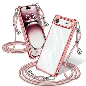 XIOYATY iPhone Air �p�� �P�[�X �N���A �V�����_�[ �ϏՌ� �A�C�t�H��Air �J�o�[ �X�g���b�v ���� �X�}�z�P�[�X �d�C���b�L���H ������ ��|�� �R�t�� ��|�� �΂߂��� ���߉\�ȃV�����_�[ T