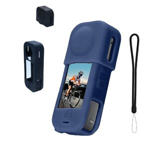For Insta360 X4 Air �p �P�[�X�J�o�[ �J�����o�b�O �y�� �Ռ��z���^�C�v ���E�z�R���h�~ �J���� �ǂ���G �h���h�� �L�Y�h�~ �h�o �����h�~Insta360 X4 Air�P�[�X (�u���[)