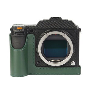 HASSELBLAD X2D 100C ��p ���g���Ȗ{�v�i���v�j����̃n�[�t�P�[�X �J�����ی�J�o�[ �R���p�N�g�݌v�A�O�r���t���\�A�L�Y�E���Ֆh�~ (Green)