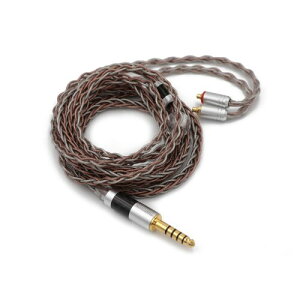 TRIPOWIN C8�I�[�f�B�IHIFI�X�e���I8�{�������Ƌ┓���ŕ҂݌y�ʃC���z���A�b�v�O���[�h�P�[�u�� (4.4mm-MMCX)