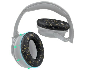 SOULWIT �C���[�p�b�h�J�o�[ �w�b�h�z���p�b�h�J�o�[ for Bose QuietComfort QC15 QC25 QC2 QC35 QC45/Ae2 Ae2i Ae2w/SoundTrue & SoundLink AE �p �ی�P�[�X �򉻖h�~ �h�o �h�� �_�炩���V���R�� �􂦂� (�u���b�N