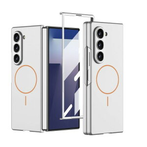 Galaxy Z Fold7��p �P�[�X �����K���X��̌^ ���C�����X�[�d ���C�Ή��N���A PC�����^ �����Y�ی� �J�o�[ 360°�S�ی� �y�� �}�b�g�̕\�� �X�}�z �l�C �ʔ��� ������� �g�ѓd�b �܂��� ��