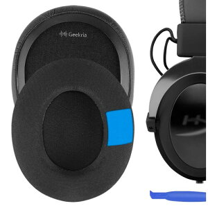 Geekria C[pbh Sport ݊ pbh HyperX Cloud Stinger/Cloud Flight/CloudX/Cloud II/Cloud III/Cloud Alpha/Cloud Core/Mix wbhzɑΉ pbh C[/C[Jbv (pWF/ubN)