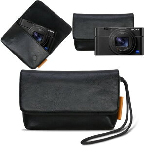 Lacdo �J�����P�[�X�o�b�O �Ή��@�� �\�j�[ RX100 VII/ RX100 VI/ Rx100 V/rx100 IV/rx100 III �f�W�^���J�����p �\�t�g���U�[���ی�J�����g���x���|�[�`�X���[�u ���X�g���b�v�t���R���p�N�g�\�j