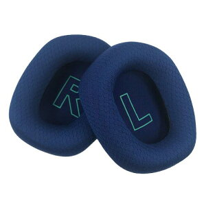 Chic Tuant イヤーパッド for Logicool (ロジクール) G733 ヘッドセットに対応 交換用ヘッドホンパッドイヤークッションメモリーフォーム (ブルー)