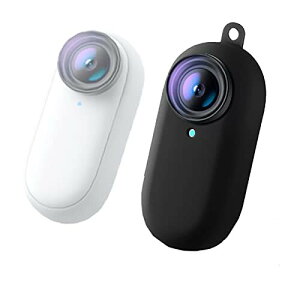 Darkhorse Insta 360 GO 2 Ή یP[X/VRP[Xh [P[X hUX[uP[X X|[cANV JANZT[ For insta360 Go2 - ubN