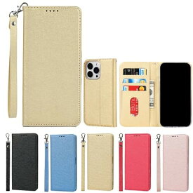 Eastwave アイフォン For iPhone 15 Pro ケース For iPhone15pro ケース 手帳型 For iPhone 15pro caseストラップ付き PU皮革 明るい色 内蔵マグネット 携帯カバー カードポケット スタンド機能 便利 ゴール