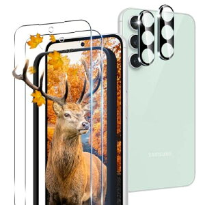 KChgt p Galaxy S23 FE KXtB 2 MNV[ S23 FE tB + 2 JیtBZb Ή Galaxy S23FE KX S یtB P[X ߗ 3D TouchΉ 