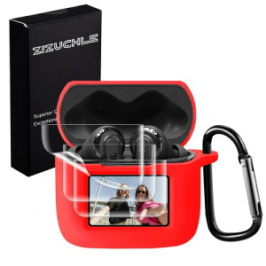 ZIZUCHLE For JBL TOUR PRO 3�P�[�X�J�o�[ �V���R���� �S�ʕی� �����h�~ �L�Y�h�~ �ϏՌ� �����[�d�\ �y�ʏ��^ �J���r�i�t�� �c�A�[�v��3 cover �A�N�Z�T���[�i���b�h�j
