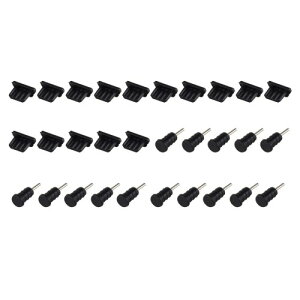 15�� Micro USB�ی�J�o�[ + 15�� 3.5mm�~�j�v���O�ی�J�o�[ �_�X�g�v���O �_�X�g�J�o�[ �V���R���h�o�ی�J�o�[ �|�[�g �W���b�N