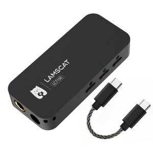 LAMSCAT LC7100 USB-C DAC |[^uwbhzAv EQ Av 4.4mm/3.5mm 32bit/768kHz nC] _uDACCS43198 C-CP[ut gь^ Windows/Mac OS/iPad/AndroidVXep ()