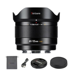 7Artisans AF 25mm F1.8�J���� �����Y E�}�E���g APS-C�����Y F1.8����a ���̃��A���^�C���Ǐ]