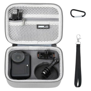 DJI Osmo Action 6 �p ���[�P�[�X ���[�o�b�O �\�ʖh�� �L�������O�P�[�X