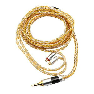 Tripowin Zonie 16 �R�A�[�⃁�b�L�P�[�u����SPCHIFI�C���z���A�b�v�O���[�h�P�[�u�� (2.5mm-MMCX, �S�[���h)