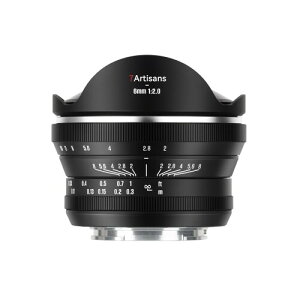 7artisans 6mm f2 APS-C ���L�p���჌���Y 220°��p �}�j���A���t�H�[�J�X �\�j�[E�}�E���g�~���[���X�J�����Ή�