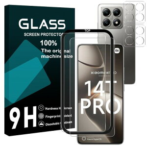 �Ή� Xiaomi 14T Pro �K���X�t�C���� �K�C�h�g�t�� xiaomi 14t pro �t�C���� + �����Y�t�B���� �V���I�~ 14TPro �t���ی�t�B���� �����K���X �����Y�ی�t�B���� �P�[�X TZMI14TP41