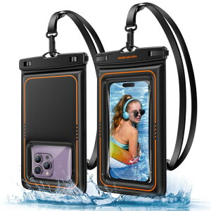 UNBREAKcable ���V�^�h���t�H���|�[�`2�Z�b�g�AIPX8�h���g�уP�[�X �h���C�o�b�O �J���b�N/�r�[�`/�N���[�Y���s�K���i�AiPhone 16 15 Pro Max�ASamsung S25 Ultra S24 S23�Ή� - 7�C���`