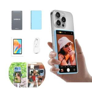Shimbol CP5 Lite Vlog ZtB[ j^[ XN[,5 C` 1080P wʃAJ ~[A50 [g͈̓NbNڑAiPhone ZtB[AVlogACu Xg[~OpA}Olb