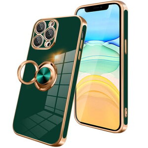 iPhone 11 ProMax �P�[�X �����O�t�� �X�}�z�P�[�X �A�C�t�H�� 11 ProMax �ϏՌ� �J�o�[ ���b�L���H TPU �g�уJ�o�[ �ԍڃz���_�[ 360�x��] ���@�\ �X�^���h�@�\ �X�g���b�v�z�[���t�� ��phone 11 Pr
