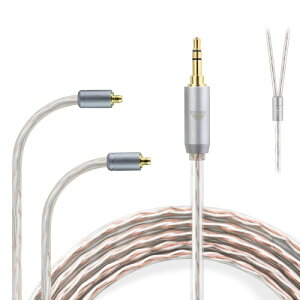 okcsc JBX ���P�[�u�� Pentaconn Ear�R�l�N�^ �C���z���P�[�u�� �C���z���E�w�b�h�z���p Acoustune�p HS1790TI�EHS1750CU�EHS1697TI�EHS1677SS���ɓK�� OFC 4�c ����1.2m 3.5mm