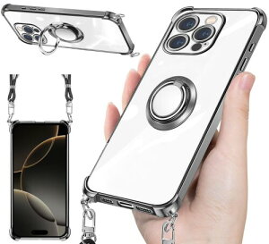 weiaoluo iPhone 16 pro P[X NA lbN Ot V_[ ACtH16 pro P[X ϏՌ iPhone16 pro gуJo[op[ tpu ^ y^ 360x] X}zP[X Xgbvz[t