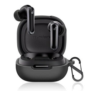 PRODELI For Anker Soundcore P40i ��p �J�o�[ �ϏՌ� �V���R���f�� �J���r�i�t�� �����h�~ �L�Y�h�~ �_�炩�� �����[�d�\ �h�o �y�� soundcore p40i �p �ی�J�o�[ (�u���b�N)