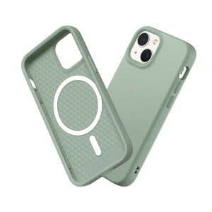 RHINOSHIELD (iPhone 13 mini) SolidSuit P[X MagSafeΉ Ϗ? ČRMILKi Ռz  w h~ ^ y SGSF Z[WO[