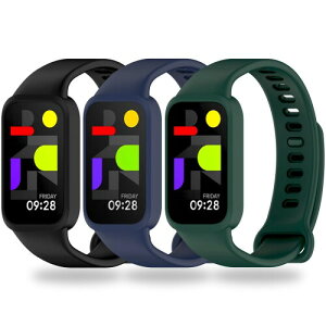 (BABEJIA) 3���� Xiaomi Smart Band 9 Active �����p�o���h�A�_�炩�����ɗD�����f�ށA���߉\�A�����ȒP�A�ʋC���E�h���E�h��