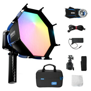 Amaran Ray 60c 60W �����^ RGB �r�f�I���C�g - 3910 Lux�ACRI 95+�ACCT1,800K-20,000K