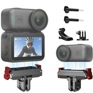 DJI Osmo Nano/Osmo Action 6�p ���C�N�C�b�N�����[�X�}�E���g 1/4�l�W���t����2�܃C���^�[�t�F�[�X,�A���~�� ���^ �y�� �ڑ��\ �O�r ���B��_ Osmo Nano�A�N�Z�T���[