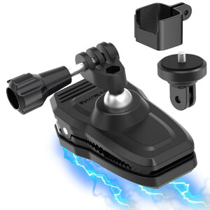 Osmo Pocket 3 �}�O�l�b�g�� �o�b�N�p�b�N�z���_�[360° ��] �}�O�l�b�g���o�b�N�p�b�N �o�b�N�p�b�N�X�g���b�v �N���b�v �z���_�[ �Ή��@�� Gopro �Ή�Hero 13, 12, 11, �V���[�Y 3+, 3, 2, 1, AKASO DJI