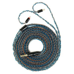 Yinyoo 2PIN 3.5mm���P�[�u�� 2���[�g�� 8�{14�c�⃁�b�L Litz 22 AWG�W���Ő��Y 3.5mm�C���z���A�b�v�O���[�h�P�[�u�� �C���t�H�������P�[�u�� KZ KBEAR �C���z���K�p ZSTX/castor/ZSN Pro/ZSN PROX/ZS10 PRO/sto