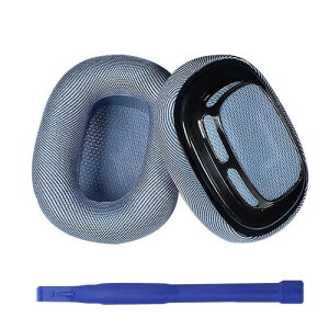 umvowuxa �����p AirPods Max �C���[�p�b�h �݊��i - �ʋC�����b�V�� & �\�t�g�������t�H�[�� �N�b�V���� ���ϐ� ���K �i�X�J�C�u���[�j