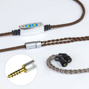 okcsc ZT8 JH 4Pin ���P�[�u�� �C���z���E�w�b�h�z���p ��撲���@�\���� 8�c OFC JH Audio�p Astell&Kern�p JH11�EJH13 V2 PRO�ELayla AION�ERosie�ȂǂɓK�� 4.4mm