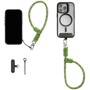 (SMALLRIG) ���߉\�ȃX�}�[�g�t�H���p���X�g�X�g���b�v 38cm ���U�[���i�C���������X�g�X�g���b�v �X�}�[�g�t�H���p ����A�N�Z�T���[�p�t�b�N���� iPhone Samsung�p �O���[�� 5303