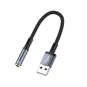 KHKUAHAI USB CzWbN ϊ 1Zbg USB I[fBI ϊA_v^ USB2.0 to 3.5mm ϊP[u Ot TEhJ[h DAC 16bit/48KHzΉ 3 4 TRRS Cz PS4 Kp Windows/Mac OS/