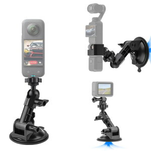 Osmo Pocket 3 �z�Ճ}�E���g�A�Ή�Insta�Ή�360�p���j�o�[�T���E�t�����g�K���X�E�J�[�E�_�b�V���E�z���_�[�E�L�b�g�i�g���A�_�v�^�[�t���j�A360°��]�A�H��^��A�r�f�I�B�e�A���s�p�Z�L
