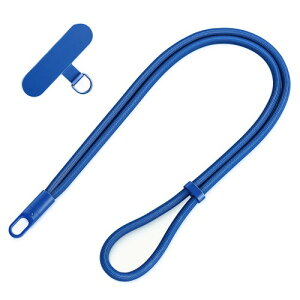 (Kicucn) �X�}�z�V�����_�[ �΂߂�����|�����|�� �g�уX�g���b�v�X�}�z�X�g���b�v 7mm �i�C�������[�v �X�g���b�v 1�{+�X�g���b�v�z���_�[ �X�e�����X��1������ i Phone Android �S�@��Ή� ��