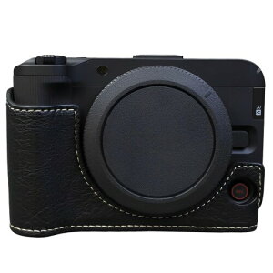 �J�����ی�P�[�X�� �L���m�� EOS R50 V �J�����ɑΉ��A�J�X�^���t�B�b�g PU ���U�[ �����ی�P�[�X�A�ꕔ�I�[�v���ƃn���h�O���b�v�f�U�C���A�R���p�N�g�Ȏ��[�P�[�X (�u���b�N)