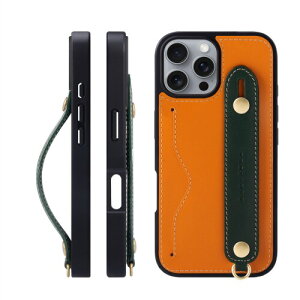 HANATORA for iPhone 16ProMax �P�[�X �{�v �ϏՌ� �w�ʃx���g �X�g���b�v�����O �X�}�z�P�[�X �X�}�z �X�^���h�@�\ �l�b�N�X�g���b�v �t�� �C�^���A�����U�[ �M�t�g �I�����W+�O���[�� CGH-16ProMax